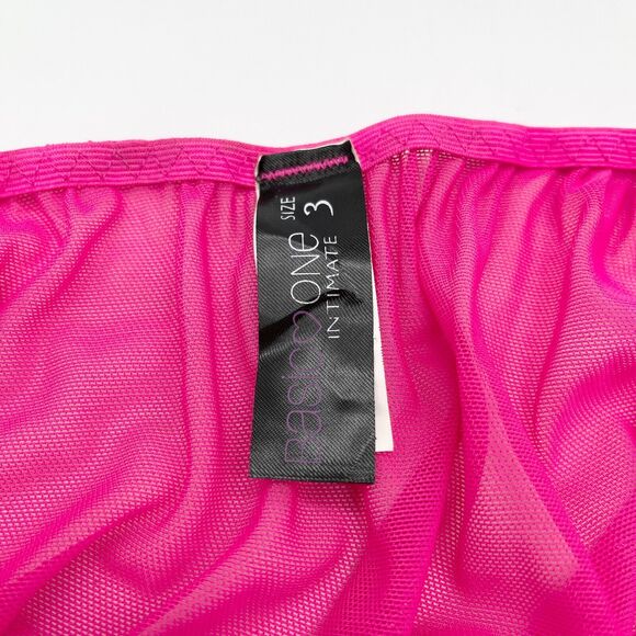 Babydoll Chemise Slip Dress Womens S/M Ruffled Coquette‎ Lingerie Boudoir Dainty - Picture 3 of 6